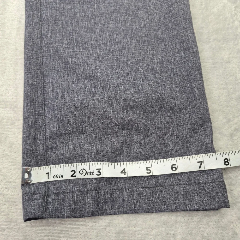 30x30 Under Armour Golf Pants Mens Heathered Gray Blue Straight Leg Casual Dress